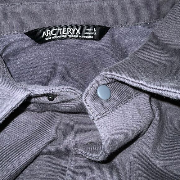 Arc'teryx Men’s Captive Long Sleeve Polo Shirt L - Picture 6 of 6